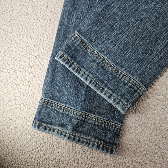 Timberland Pro Jeans Mens 32x34 Blue Straight Leg Workwear Heavy Denim - Picture 16 of 16